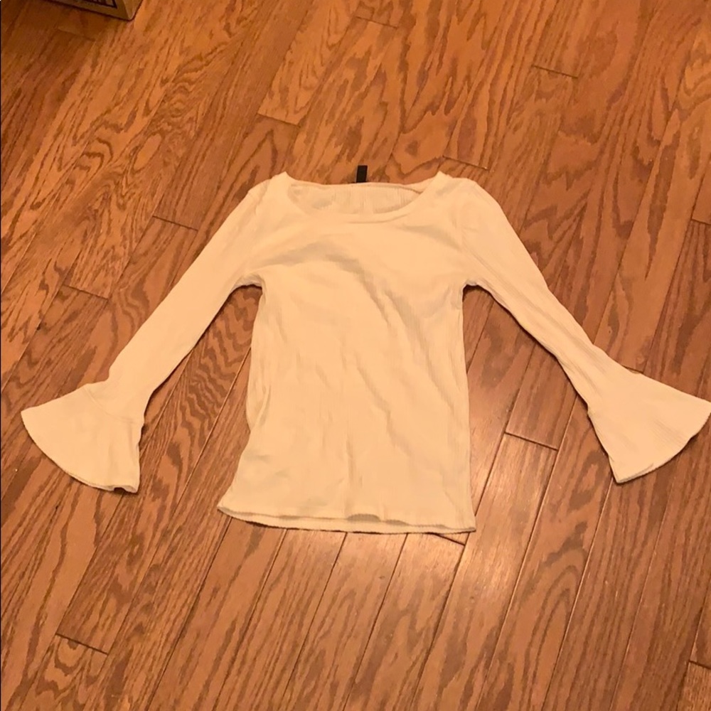 JCrew bell sleeve top